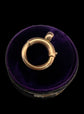 ANTIQUE 9CT GOLD BOLT RING