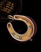 VICTORIAN SUPERSIZED 18CT GOLD & DIAMOND HORSESHOE PENDANT