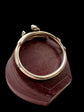 VICTORIAN CHUNKY SILVER HORSESHOE BANGLE