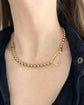 VINTAGE 18CT GOLD CARABINER CONNECTOR