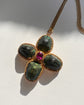 VICTORIAN SCARAB BEETLE & GARNET PENDANT / BROOCH