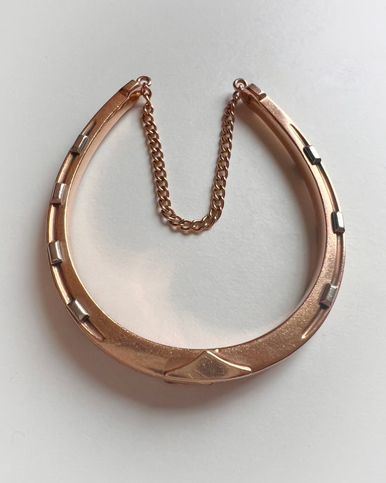 ANTIQUE HORSESHOE BANGLE