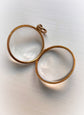 VICTORIAN ROCK CRYSTAL & 18CT GOLD LOCKET