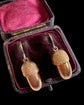 VICTORIAN 18CT GOLD ACORN EARRINGS
