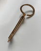 VINTAGE LARGE 9CT GOLD KEY PENDANT