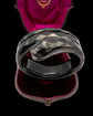 VICTORIAN CHUNKY WHITBY JET SNAKE BANGLE