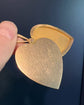 LARGE ANTIQUE 15CT GOLD HEART LOCKET