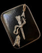 VICTORIAN DIAMOND ARROW & QUIVER PENDANT