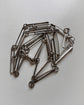 ANTIQUE FINE PAPERCLIP LINK GAURD CHAIN