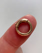 VICTORIAN 9CT GOLD BOLT RING