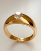 VICTORIAN 18CT GOLD DIAMOND FLUSH SET RING