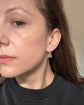 ANTIQUE SILVER GILT FLY EARRINGS