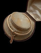 ANTIQUE 15CT GOLD BRAMAH KEY BANGLE