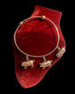 VICTORIAN 9CT GOLD LUCKY PIG BANGLE