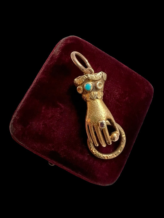 GEORGIAN HAND PENDANT