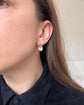 GEORGIAN CLEAR PASTE EARRINGS