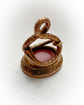 19TH CENTURY SNAKE FOB PENDANT
