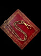 LARGE VICTORIAN 15CT GOLD DOG CLIP
