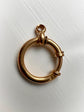 LARGE 18CT GOLD VICTORIAN BOLT RING
