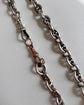 ANTIQUE 9CT GOLD SNAKE DOG CLIP