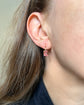 19TH CENTURY PINK PASTE EARRINGS