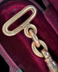 ANTIQUE 18CT GOLD CHUNKY DOG CLIP AND EXTENDER CHAIN