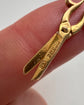 VINTAGE 9CT GOLD SCISSORS PENDANT