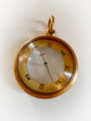A SUPERB ANTIQUE 18CT GOLD COMPASS PENDANT