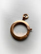 LARGE GEOMETRIC FRENCH 18CT BOLT RING