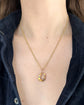 ANTIQUE DIAMOND & SAPPHIRE HORSESHOE PENDANT