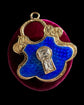 VICTORIAN 18CT GOLD PADLOCK WITH DIAMOND LOCK