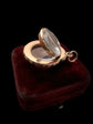 GEORGIAN PEARL SNAKE OUROBOROS LOCKET PENDANT