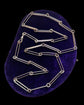 ANTIQUE FINE PAPERCLIP LINK GAURD CHAIN