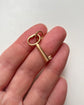 ANTIQUE GOLD KEY PENDANT