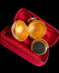 VICTORIAN 15CT GOLD ORB WITH HIDDEN SWIVEL SEAL