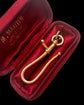 ANTIQUE 15CT GOLD LARGE HOOK DOGCLIP