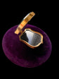 VICTORIAN LARGE 15CT GOLD SHIELD LOCKET PENDANT