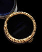 GEORGIAN 15CT GOLD LARGE SPLIT RING