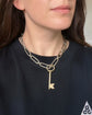 VINTAGE LARGE 9CT GOLD KEY PENDANT