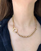 SUPERSIZED VINTAGE 14CT GOLD LOBSTER CLASP
