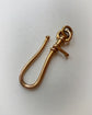 ANTIQUE 15CT GOLD LARGE HOOK DOGCLIP