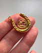 ANTIQUE 9CT GOLD ‘LUCKY 13’ HORSESHOE PENDANT