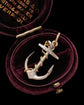 VICTORIAN PLATINUM & GOLD ANCHOR PENDANT