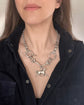 SILVER EQUESTRIAN NECKLACE