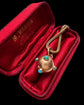 VICTORIAN 15CT GOLD & TURQUOISE MINI ORB PENDANT