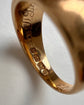 CHUNKY VICTORIAN BANDED AGATE FLUSH SET RING