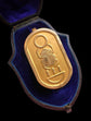 VINTAGE 18CT GOLD HUGE SCARAB BEETLE PENDANT