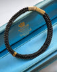 ANTIQUE WOVEN ELEPHANT HAIR BANGLE