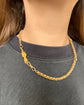GEORGIAN 15CT GOLD & DIAMOND HAND CLASP / PENDANT