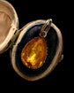 GEORGIAN PASTE DROP PENDANT